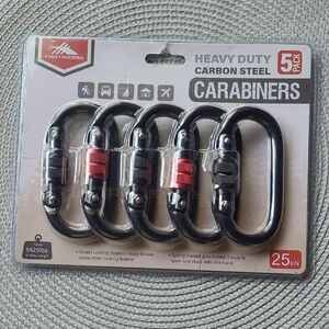 High Sierra Carbon Steel Carabiners